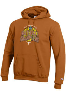 Champion Texas Longhorns Mens Burnt Orange 2025 Womens Softball National Champions Powerblend Long..