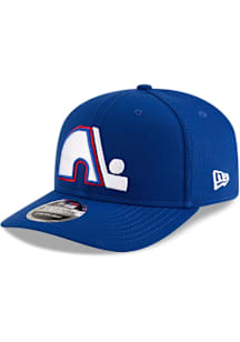 New Era Quebec Nordiques Team Stretch 9SEVENTY Adjustable Hat - Blue
