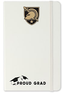 Army Black Knights Proud Grad team logo Notebook and Folder - White