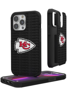Kansas City Chiefs Text Backdrop iPhone Rugged Phone Cover