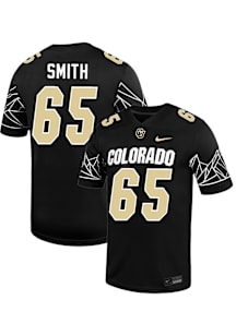 Carde Smith  Nike Colorado Buffaloes Black Football NIL Game Football Jersey