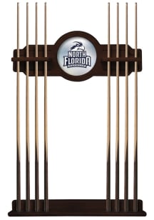 North Florida Ospreys Solid Wood Cue Rack Pool Table