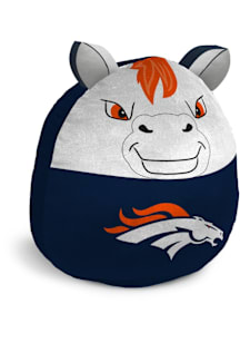 Denver Broncos 15in Plushie Mascot Pillow Throw Pillow - Orange