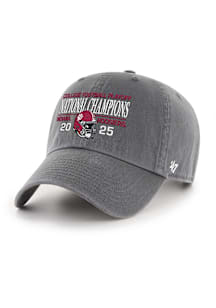 47 Indiana Hoosiers 2026 National Champs Event Clean Up Adjustable Hat - Graphite