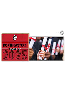 Northeastern Huskies Class of 2025 unique photo frame Picture Frame - Red