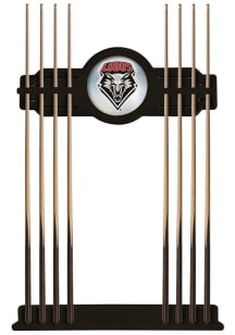 New Mexico Lobos Solid Wood Cue Rack Pool Table