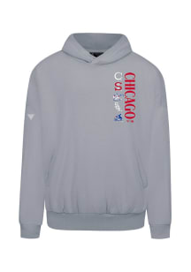Levelwear Chicago White Sox Mens Grey Contact Lineup Long Sleeve Hoodie