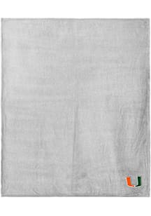 Miami Hurricanes Sweatshirt Throw Blanket Sweatshirt Blanket