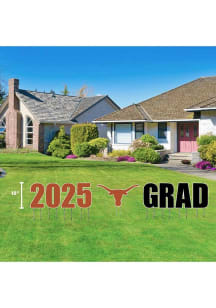Texas Longhorns 2025 Grad Yard Sign - Burnt Orange