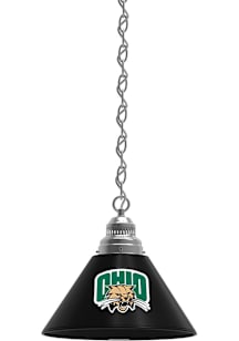 Ohio Bobcats Single Silver Billiard Lamp