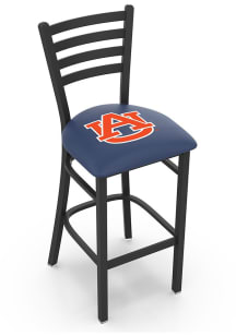 Auburn Tigers Stationary Pub Stool - Black