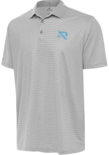Antigua Arlington Renegades Mens Light Blue Rings Short Sleeve Polo