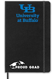 Buffalo Bulls Proud Grad team logo Notebook and Folder - Black