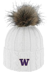 LogoFit Washington Huskies White Alps Womens Knit Hat