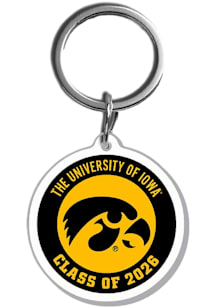 Iowa Hawkeyes 2026 Acrylic Keychain - Yellow