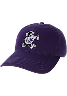 K-State Wildcats Football Relaxed Twill Adjustable Hat - Purple