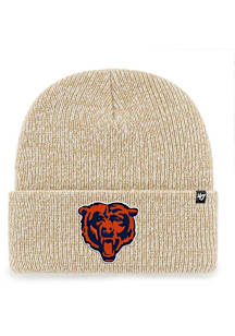 47 Chicago Bears Oatmeal Brain Freeze Cuff Mens Knit Hat