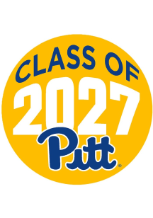 Blue Pitt Panthers 3&quot; Class of 2027 Button