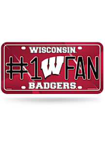 Wisconsin Badgers  Auto Decal -