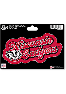 Wisconsin Badgers  Auto Decal -