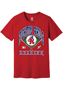 Summit Sportswear Reading Fightin Phils Red Homefield Short Sleeve Fashion T Shirt