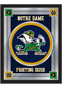 Notre Dame Fighting Irish Mascot Hanging Back Bar Mirror
