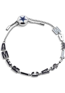 BaubleBar Dallas Cowboys BaubleBar Slogan Pull Tie Womens Bracelet