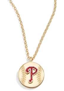 BaubleBar Philadelphia Phillies Pendant Womens Necklace