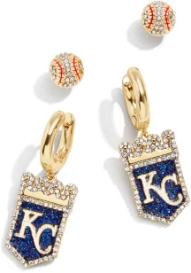 Kansas City Royals Set Womens Earrings