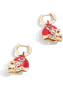 Kansas City Chiefs Helmet Huggie Womens Earrings