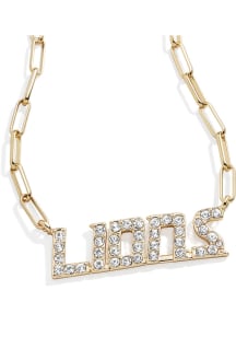 BaubleBar Detroit Lions Chain Womens Necklace