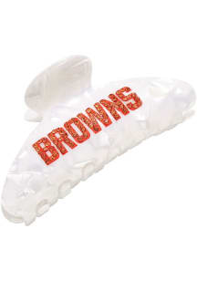 Cleveland Browns Claw Clip Womens Hair Scrunchie