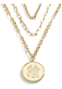 New York Yankees Circle Pendant Necklace