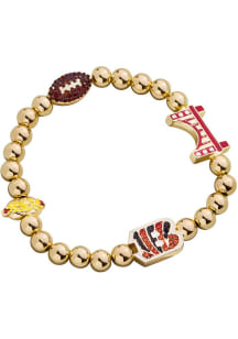 BaubleBar Cincinnati Bengals Mixed Icon Pisa Womens Bracelet