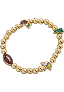 BaubleBar Minnesota Vikings Mixed Icon Pisa Womens Bracelet
