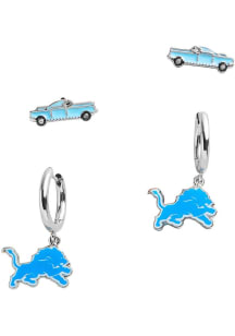 Detroit Lions Set of 2 Womens Earrings