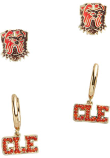 Cleveland Browns Set of 2 Womens Earrings