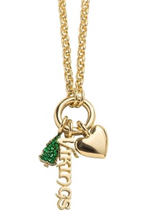 BaubleBar Minnesota Vikings Charm Womens Necklace