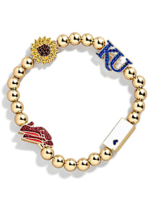 BaubleBar Kansas Jayhawks Mixed Icon Pisa Womens Bracelet