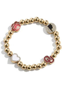 BaubleBar Oklahoma Sooners Mixed Icon Pisa Womens Bracelet