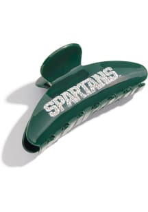 Claw Clip Michigan State Spartans Womens Hair Scrunchie - Green