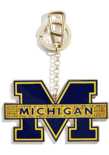 Yellow Michigan Wolverines Mascot Keychain