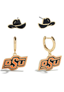 Oklahoma State Cowboys Set of 2 Womens Earrings