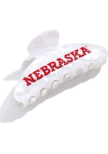 Claw Clip Nebraska Cornhuskers Womens Hair Scrunchie - Gold
