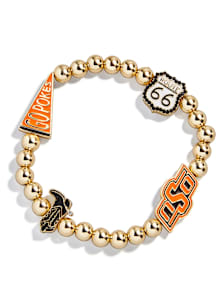BaubleBar Oklahoma State Cowboys Mixed Icon Pisa Womens Bracelet