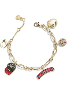 BaubleBar Cincinnati Reds Charm Womens Bracelet