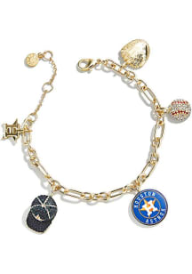 BaubleBar Houston Astros Charm Womens Bracelet