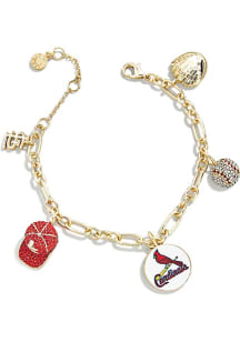 BaubleBar St Louis Cardinals Charm Womens Bracelet
