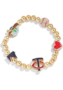 BaubleBar Minnesota Twins Mixed Icon Pisa Womens Bracelet