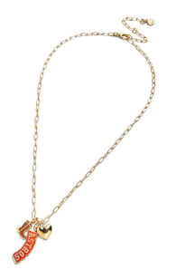 BaubleBar Houston Astros Charm Womens Necklace